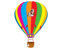 a hot air balloon 